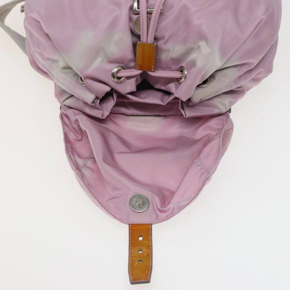 PRADA Backpack Nylon Pink Auth 81180 - Picture 10 of 16